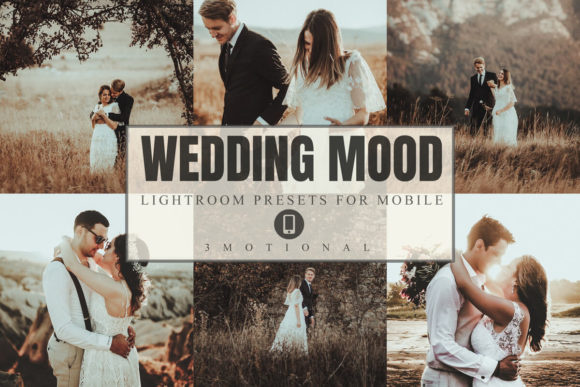 Download 8 Wedding Mood Mobile Lightroom Presets - Wedding Collection