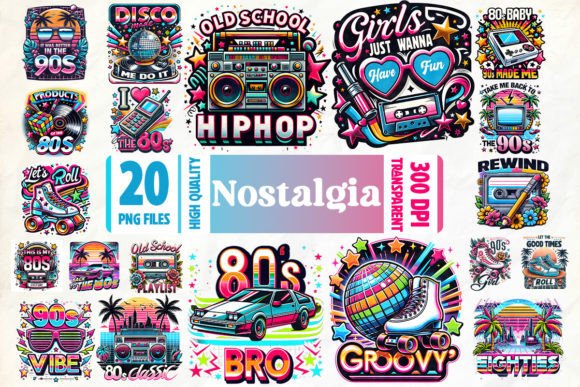 Download Retro Vibes Design Pack - Retro Collection