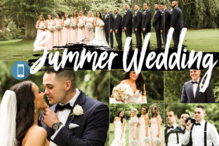 Download 5 Summer Wedding Mobile Lightroom Preset - Wedding Collection