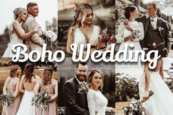 Download 12 Boho Wedding Lightroom Presets - Wedding Collection