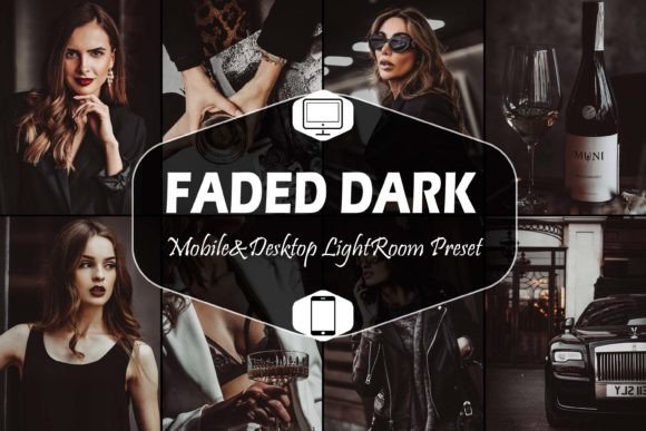Download 10 Faded Dark Lightroom Presets, Black - Dark lightroom presets Collection