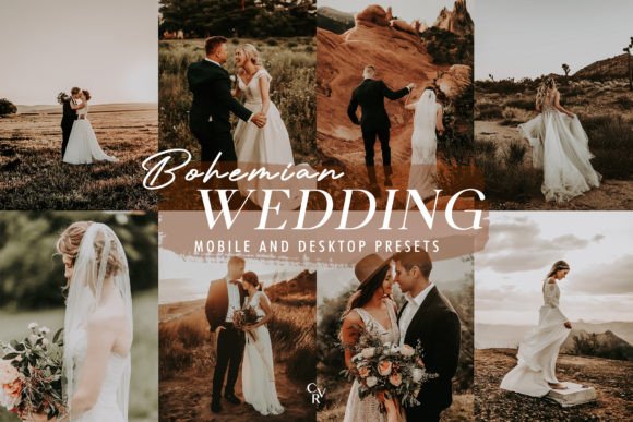 Download Bohemian Wedding Lightroom Presets - Wedding Collection